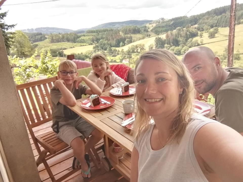 La Mazille , Cossy Vakantiestudio Met Zwembad In Zuid-Bourgogne Anglure-sous-Dun Eksteriør billede