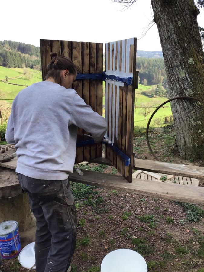 La Mazille , Cossy Vakantiestudio Met Zwembad In Zuid-Bourgogne Anglure-sous-Dun Eksteriør billede