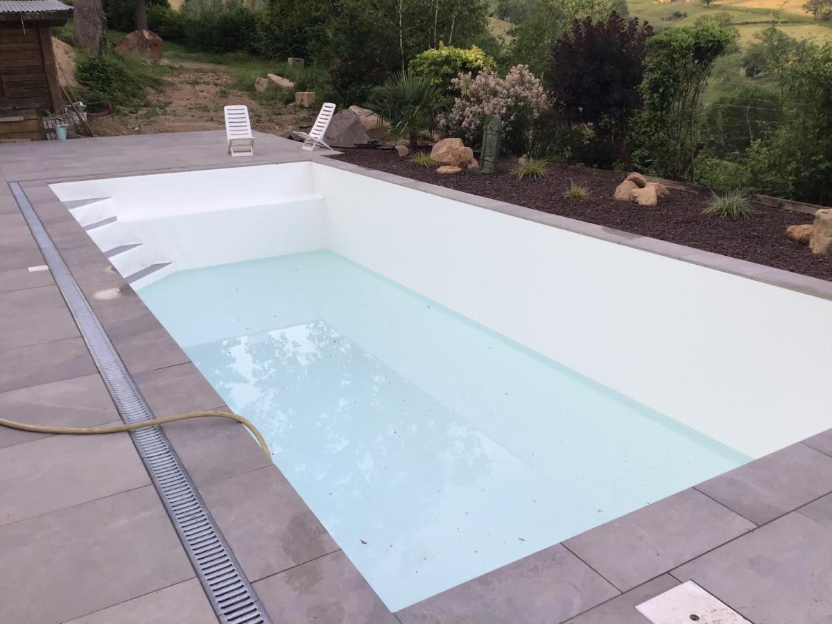 La Mazille , Cossy Vakantiestudio Met Zwembad In Zuid-Bourgogne Anglure-sous-Dun Eksteriør billede