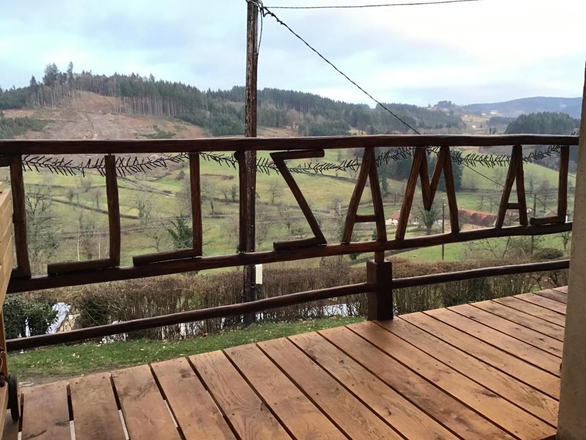 La Mazille , Cossy Vakantiestudio Met Zwembad In Zuid-Bourgogne Anglure-sous-Dun Eksteriør billede